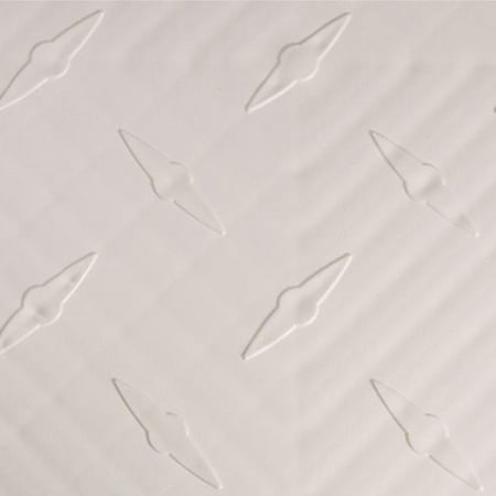 FlooringInc Diamond Nitro Motorcycle Mats, 5'x10', Black & Artic White
