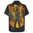 thumbnail image 6 of Apex Legends Casual Short Sleeve Shirt Lapel Collar Shirt Summer Beach Shirt XL, 6 of 8