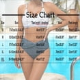 thumbnail image 3 of Sokhug Womens Nylon High Waisted Bikini Set Vest Style Tummy Control V Neck Twisted Front Swimsuit, 3 of 6