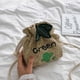 thumbnail image 5 of Bolso con cordón Sonducket Caqui paja decorativo, 5 of 6