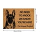 thumbnail image 3 of Teissuly 15.7 X 23.6 Inch Dogs Welcome Outdoor Mat, Dogs Welcome Entrance Mat Thick Non-Slip Front Door, Dogs Welcome Coir Mat, Funny Welcome Mat, Dog Lover Gift Home Teissuly WER202310169138, 3 of 7