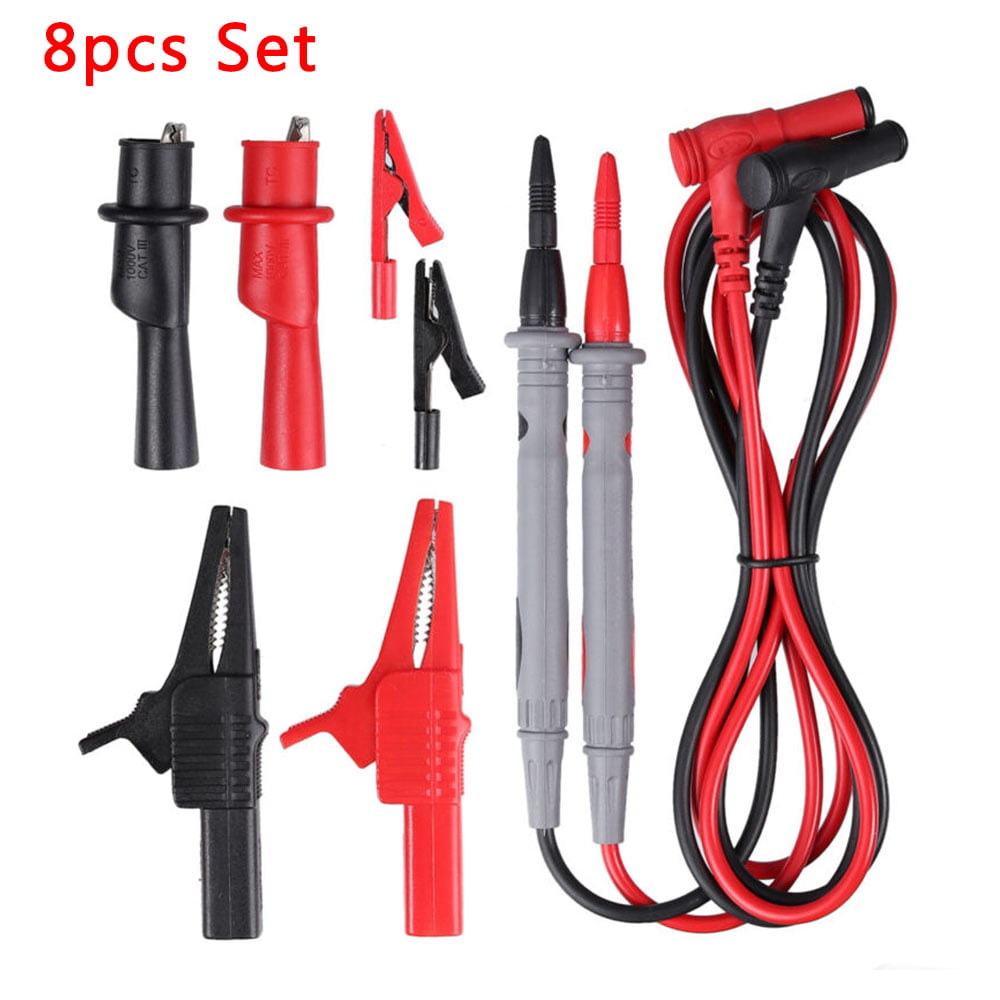 Test Probe Test Leads Test Lead Multimeters Test Clamp Probe Clip for Multimeter 