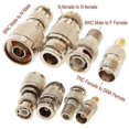 thumbnail image 4 of SMA To N BNC TNC F Type Connectors Male Female Kits 20 in 1 N To BNC, 4 of 5