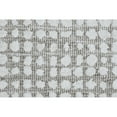 thumbnail image 3 of Signature Home Collection 8' x 10' Textured Grid Area Throw Rug - Gray, 3 of 5