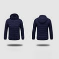thumbnail image 5 of Dovford Hooded Puffer Jacket for Men - Water Resistant Bubble Coat for Men | Puffy Alternative Down Jacket 2024, 5 of 7