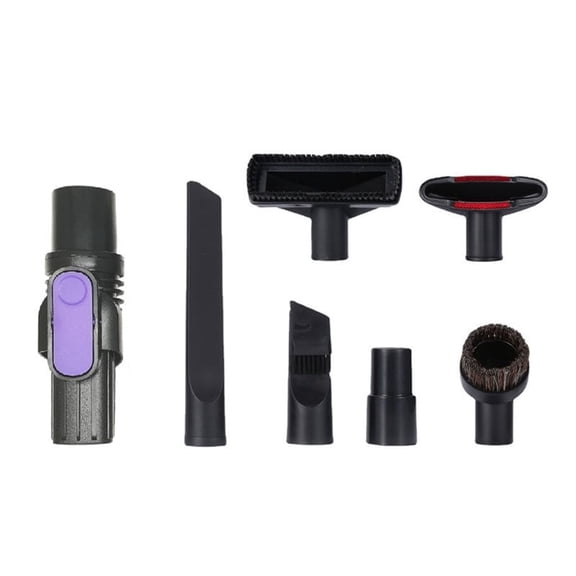 For Shar*k IX/IZ Series Pet Cordless Stick Vacuum 7PCS Horse Hair Brush Flat Nozzle Suction& Adapter Set Spare Parts
