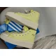 thumbnail image 5 of Adi-das Originals Nizza 2 Canvas Mens Shoes High Top Bright Yellow US 6.5, 5 of 6