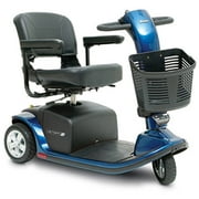 Pride Victory 9 3-Wheel Standard Scooter, Blue