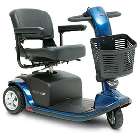 Pride Victory 9 3-Wheel Standard Scooter, Blue