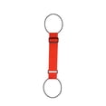 thumbnail image 2 of Luggage Strap – Heavy Duty Elastic Bungee Connector, 25.2" x 2.4", Adjustable Suitcase Strap for Extra Bag, Red, 2 of 5