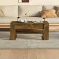 thumbnail image 3 of vidaXL Table Basse Chêne Fumé 102x55x45 cm Bois Composite, 3 of 4