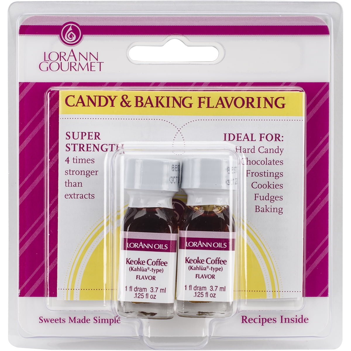 Candy & Baking Flavoring .125oz 2/PkgKeoke Coffee