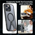 thumbnail image 6 of Case For IPhone 16 Pro Max/16 Pro/16 Plus/16, TPU + PC Protection Shell Heat Dissipation Case Magnetic Cover, 6 of 7