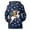 D-Blue238, variant on DHFJKG Pullover Child Toddler Boys Girls Christmas Long Sleeve Cartoon Snowman Prints Warm Hoodie Pullover Tops Kids Round Neck Soft Tops