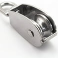 thumbnail image 5 of Stainless Steel Pulley M15/M20 M25 M32 M50 Single Wheel Swivel Lifting Rope Pulley Set Lifting Wheel Tools ,Easy Installation, 5 of 5