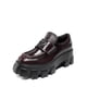 thumbnail image 1 of Zapatos DREAM PAIRS Mocasines Plataforma Gruesa Burdeos Talle 6.5, 1 of 9