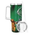 Wizard Of Oz 40 Oz Tumbler With Handle And Straw Double Wall Stainless