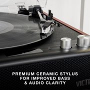 Victrola VTA-71-MAH Bluetooth Belt Drive Classic Turntable 78 RPM, Mahogany