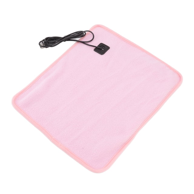 Heating Pad, Portable USB Heating Pad Temperature Control Timing Lightweight Soft For Leg Dark Blue,Pink,Black,Dark Gray