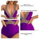 thumbnail image 5 of Traje de baño con costura de encaje, traje de baño de una pieza, traje de baño de leopardo para mujer, traje de baño de una pieza, experiencia incomparable, 5 of 5