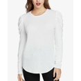 thumbnail image 2 of Rachel Roy Womens Gemima Pullover Blouse, White, X-Small, 2 of 3