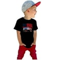 thumbnail image 6 of TOOYOU Boys Summer T-Shirt Kids The Star-Spangled Banner Prints Tops 4Th Of July T Shirt Toddler Independence Day Patriotic Tops Tee Size 4-5 Years Black, 6 of 6
