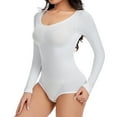 thumbnail image 4 of Fewfanhot Women's FullShapewear Bodysuit - Soft and Comfort Tummy Control One-Piece with Adjustable Straps for Everyday Wear (Plus Size Available), 4 of 8