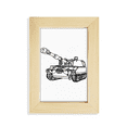 thumbnail image 1 of Escritorio de madera Arte Pintura 5x7 pies Marco de foto, 1 of 4
