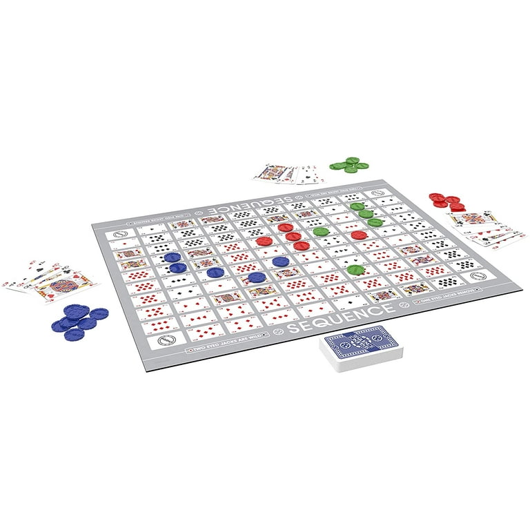 SEQUENCE- Original SEQUENCE Game with Folding Board, Cards