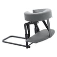 thumbnail image 2 of Milaget Desktop and Home Mattress Massage Kit Adjustable Face Rest Neck Head Cushion Light Gray, 2 of 9