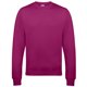 thumbnail image 1 of Awdis - Sudadera lisa con cuello redondo Unisex (Fucsia Festival), 1 of 2