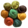 thumbnail image 2 of Wool Roving 12" .25oz 8/Pkg-Woodsy, 2 of 2