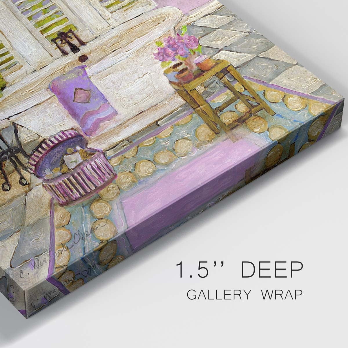 Simple Nature III - Premium Gallery Wrapped Canvas - Ready to Hang Set of 2 - 10 x 10 Each