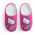 thumbnail image 3 of Kids Slippers Hello Kitty House Slippers Warm Soft Plush Slipper Anti-Slip Winter Fluffy House Shoes for Boys Girls, 3 of 7