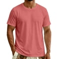thumbnail image 5 of yillto Men Big and Tall Tshirts Breathable Lightweight Summer V Neck Short Sleeve Workout Athletic Tee, 5 of 5