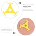 thumbnail image 2 of Miangastore ABS Material Triangle Record Adapter 1Pack 1.5X1.5X0.08In, 2 of 9