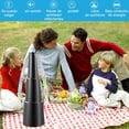 thumbnail image 2 of Paquete De 2 Ventilres Repelentes De Moscas, Ventilr De Comida Para Mesa, con Gancho, RetráCtil, Ventilr Repelente De Insectos Sin QuíMicos, para Exterior Picnic, Patio, Interior, 2 of 2