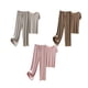 thumbnail image 3 of Sonducket Conjunto de pijama de seda helada para mujer, camiseta con cuello en V, pantalones holgados con cintura elástica, ropa de primavera, conjuntos de ropa Púrpura claro 3XL, 3 of 6