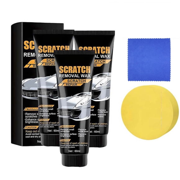 Crema reparadora de arañazos para coche, para pulir arañazos finos, para eliminar arañazos, 60 ml
