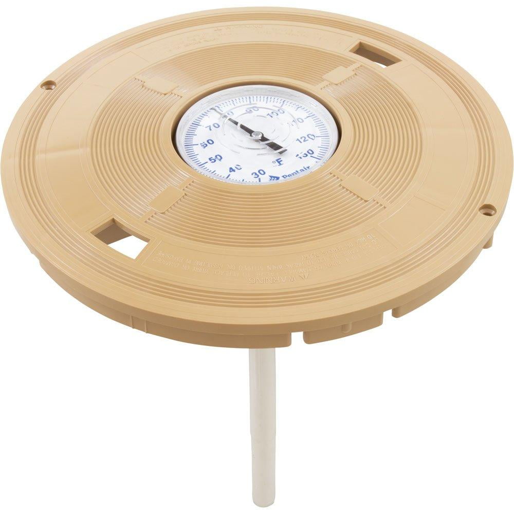Pentair Skimmer Lid with Thermometer Bermuda Almond