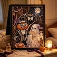 thumbnail image 4 of Halloween 5D Pearl Art Kit - Cute Pumpkin Hot Air Balloon Ghost DIY Picture(B), 4 of 6