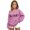 ZG Hot Pink, variant on WAYUTE Sweatshirts for Girls Oversized Off the Shoulder Bow Print Rib Hemline Long Sleeve Crewneck Sweatshirt for Youth Kids Casual Streetwear,Gray,Size 13-14 Y