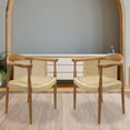 thumbnail image 4 of Mundo In Silla Moderna Nórdico Guiza Madera Ergonómica Oficina Comedor Mundo In  SILL0903559NATURAL, 4 of 7