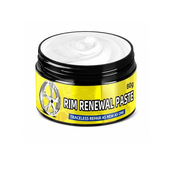 Car Wheel Scratch Repair Paste, Scuff Remover and Polish Wax with Sponge