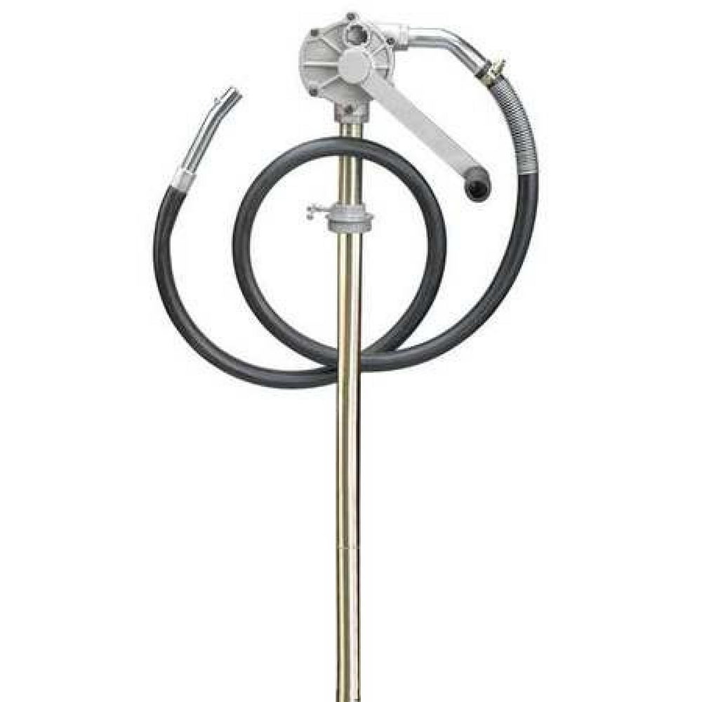 DAYTON 40M296 Hand Drum Pump,Rotary,Aluminum,3/4In OD