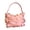 Pink, variant on 3D Floral Handbag For Women Nylon Pink Evening Crossbody Bag 1 Count