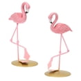 thumbnail image 4 of High Simulation Resin Flamingo Statue Figurine Collectible Ornament Art for Living Room Bedroom Girl Heart Desktop Decoration, 4 of 9