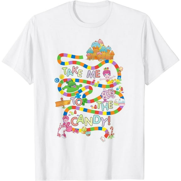 100% cotton tshirts men tee Candy Land Take Me To The Candy T-Shirt
