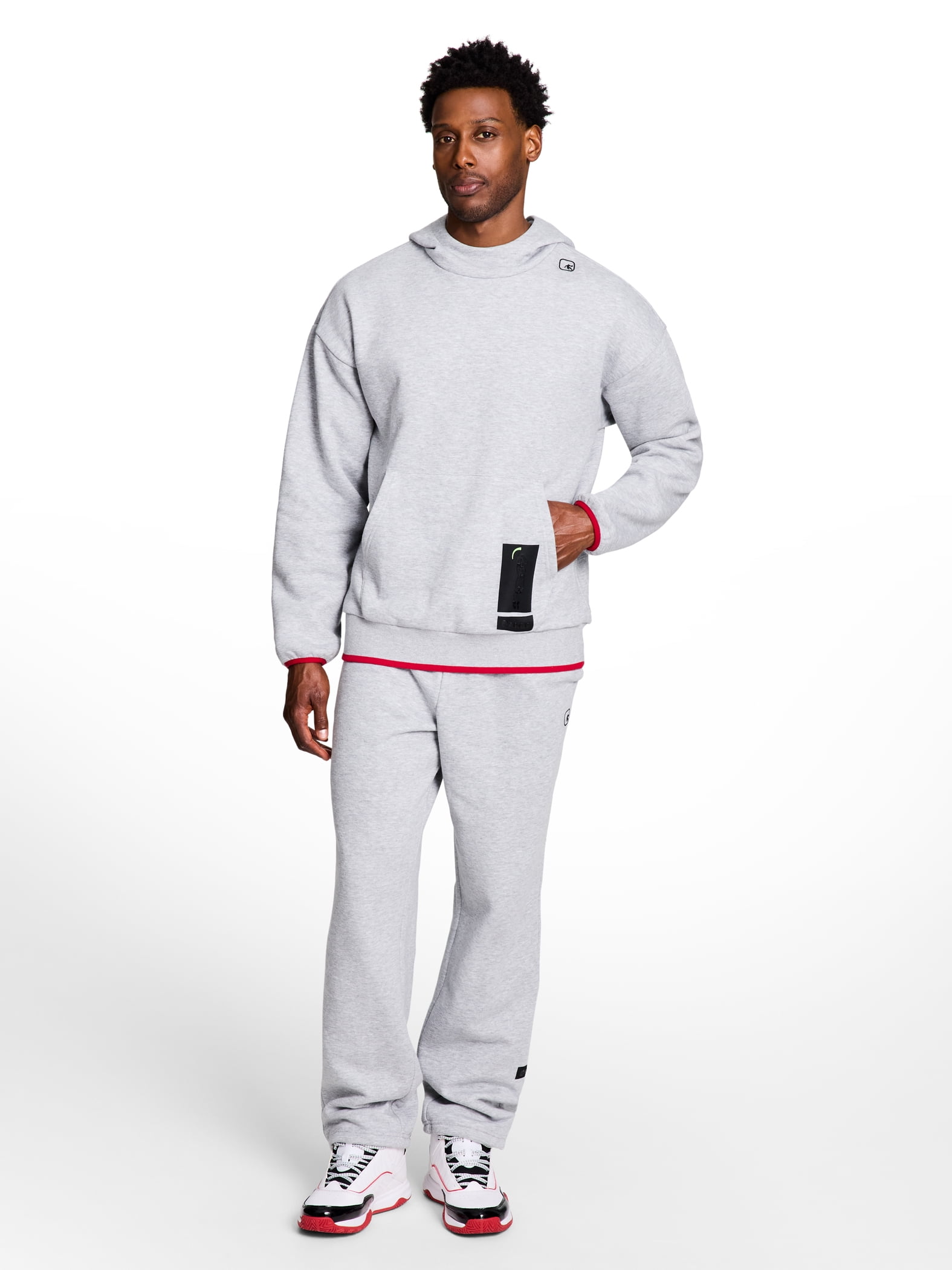 AND1 Men's and Big Men's Ultimate Pullover Hoodie Sweatshirt, Sizes S-5XL