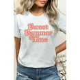 thumbnail image 2 of Retro Metallic Sweet Summer Time Graphic Tee T-Shirt, 2 of 8